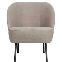 Cocktailsessel in Beige mit Schwarz - Lafronda