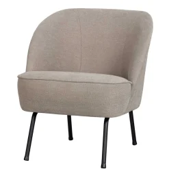 Cocktailsessel in Beige mit Schwarz - Lafronda
