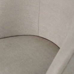 Cocktailsessel in Beige mit Schwarz - Lafronda