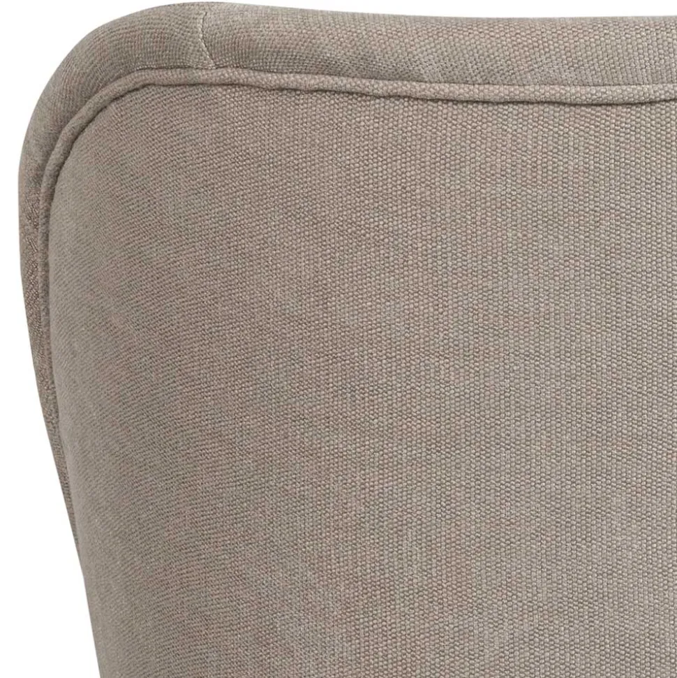 Cocktailsessel in Beige mit Schwarz - Lafronda