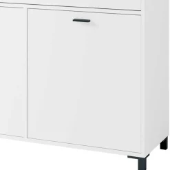 Computer Schrank in Weiß - Darpanos