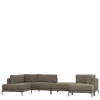 Couch aus Modulen in Taupe Stoff - Birte