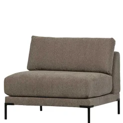 Couch aus Modulen in Taupe Stoff - Birte
