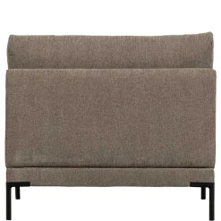 Couch aus Modulen in Taupe Stoff - Birte