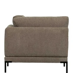 Couch aus Modulen in Taupe Stoff - Birte