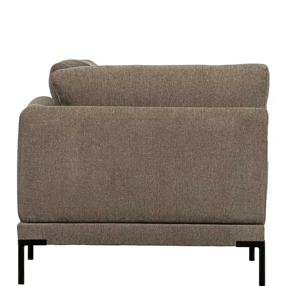 Couch aus Modulen in Taupe Stoff - Birte