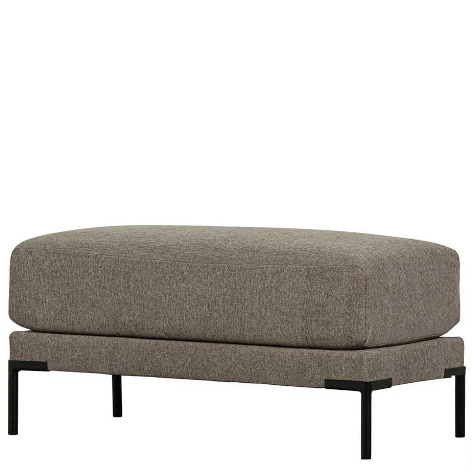 Couch aus Modulen in Taupe Stoff - Birte