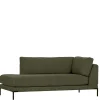 Couch Lounge Modul in Dunkelgrün - Arraggo