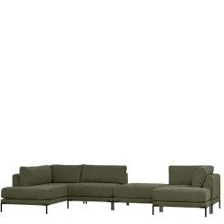 Couch Lounge Modul in Dunkelgrün - Arraggo