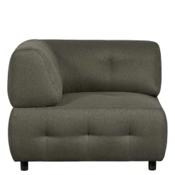 Couchmodul Ecke in Blassgrün Stoff - Niridena