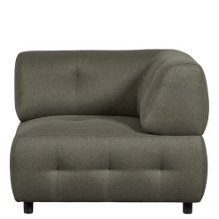 Couchmodul Ecke in Blassgrün Stoff - Niridena