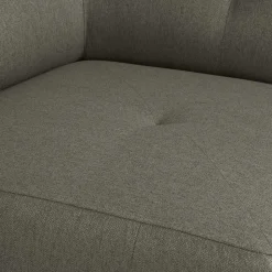 Couchmodul Ecke in Blassgrün Stoff - Niridena