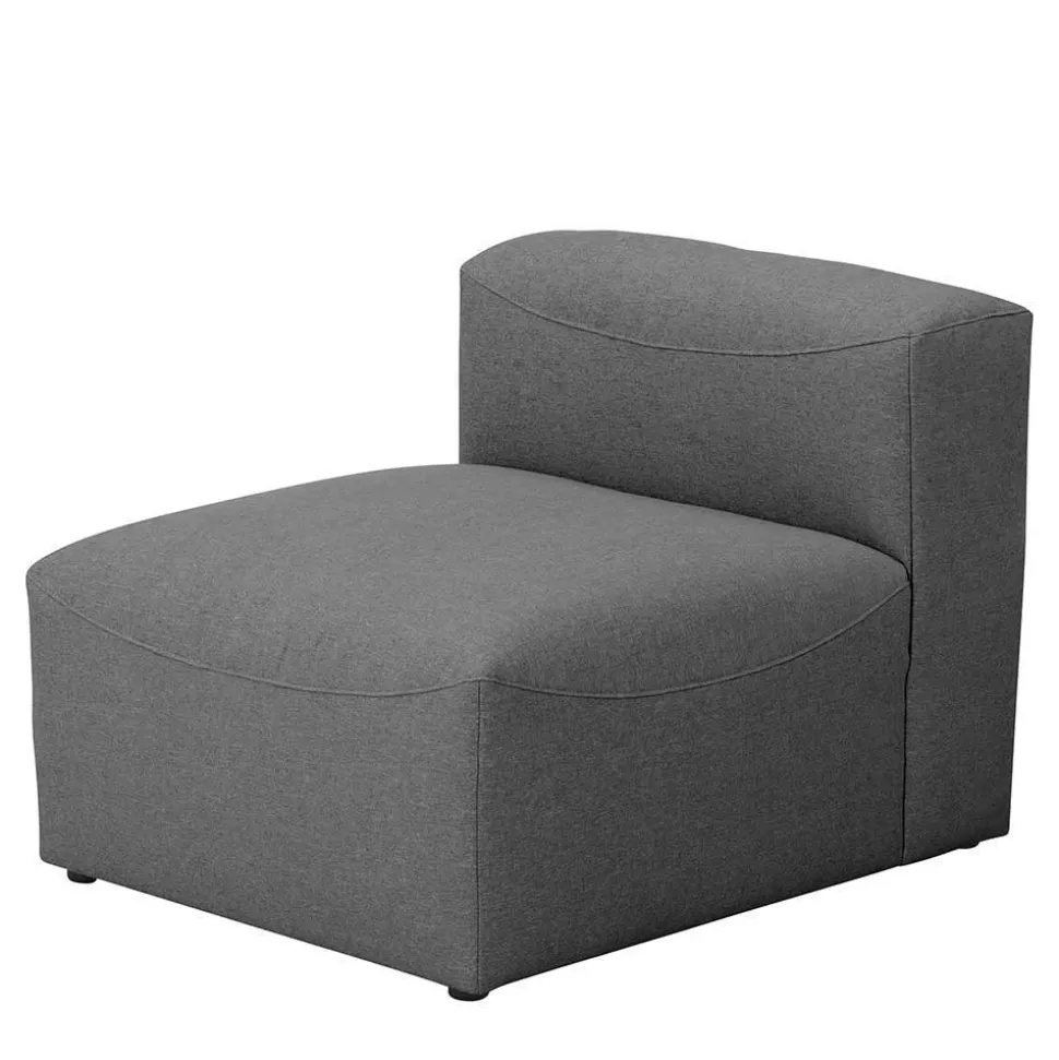 Couchmodul Kombination in Anthrazit - Telrama (fünfteilig)