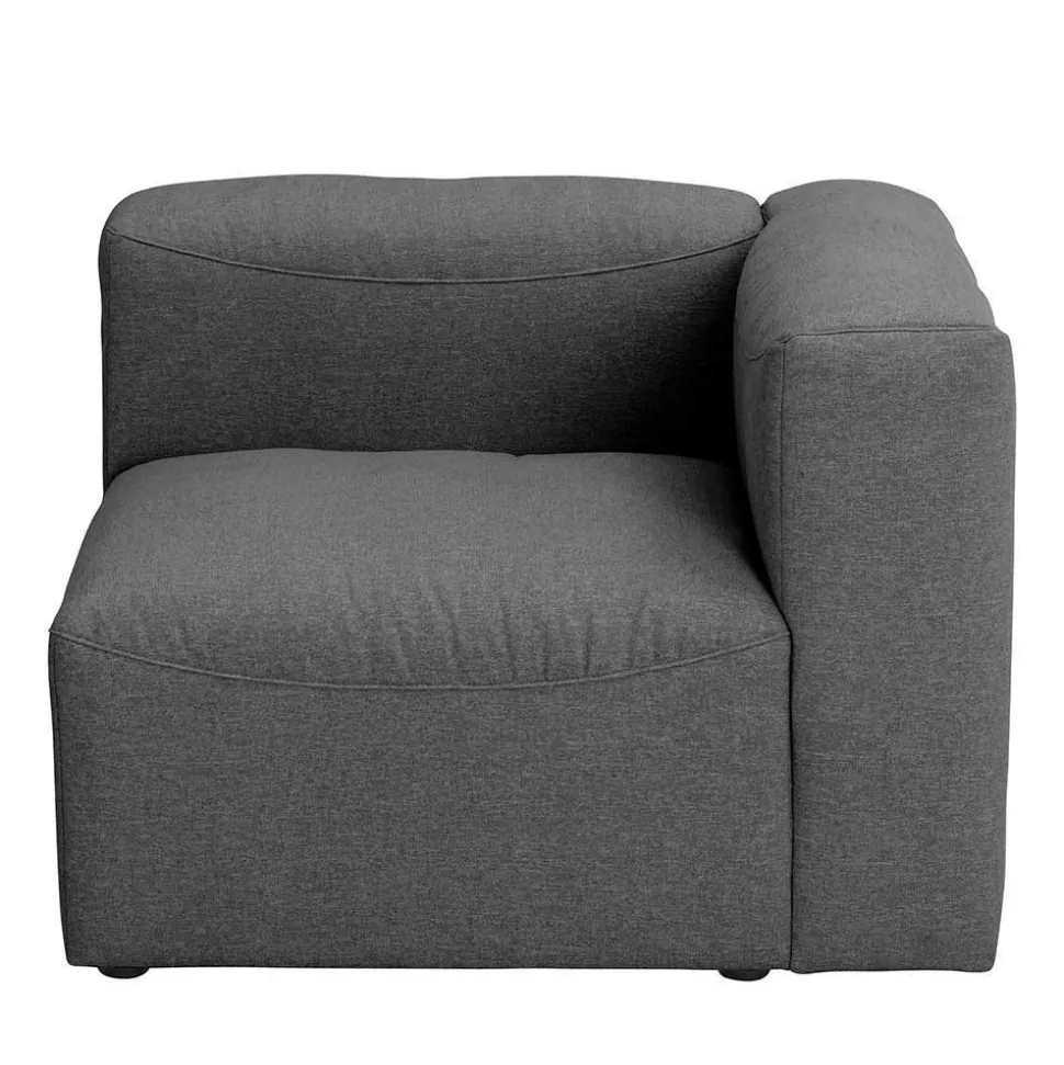 Couchmodul Kombination in Anthrazit - Telrama (fünfteilig)