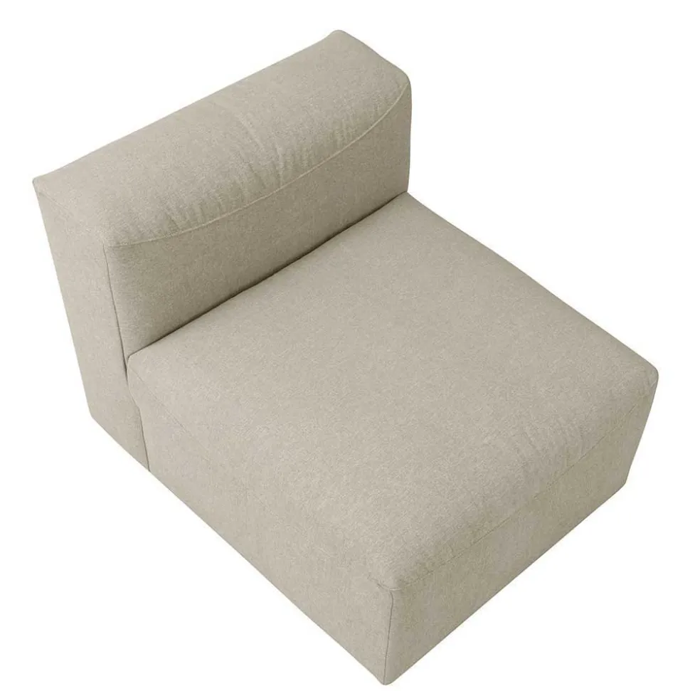 Couchmodule Kombi in Cremeweiß - Tembreno (dreiteilig)