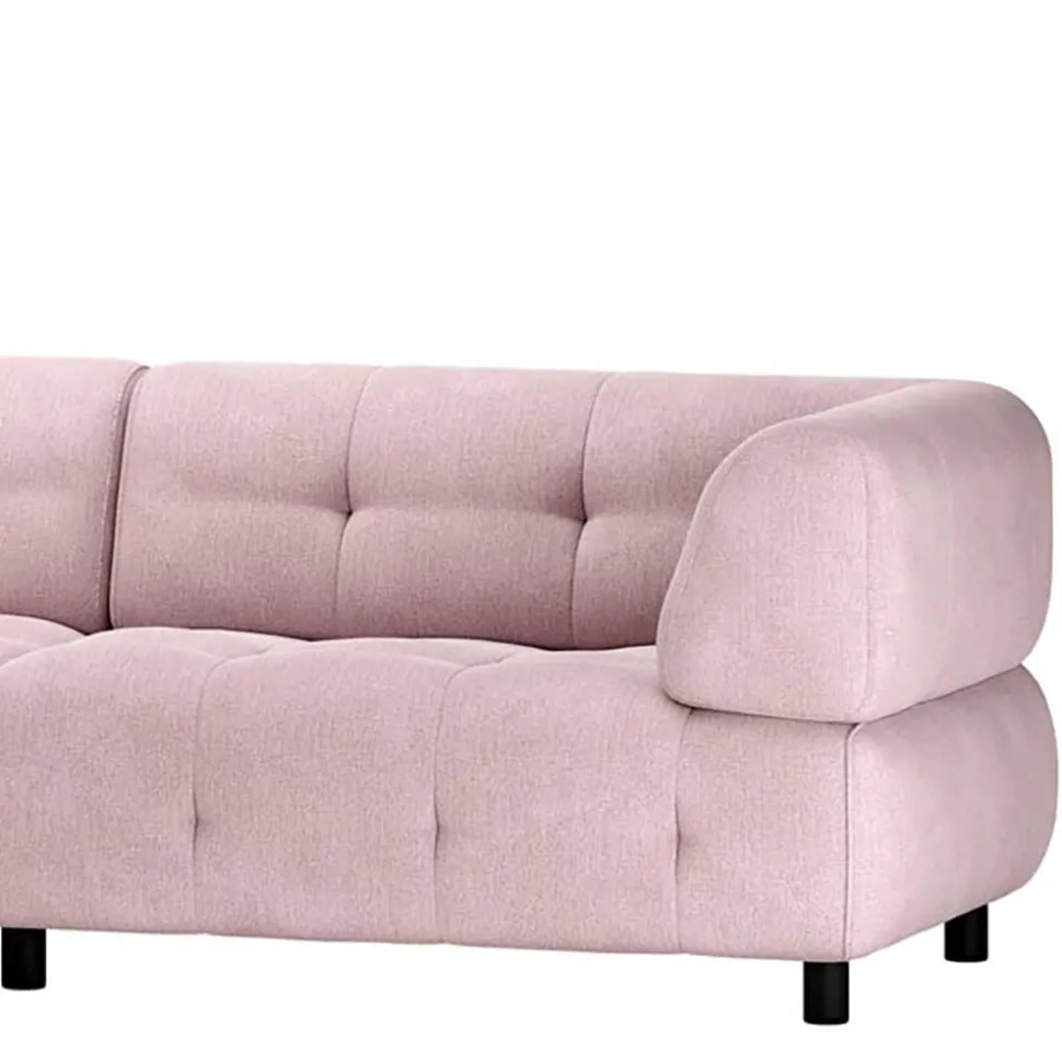 Couchmodule Set in Mauve Stoffbezug - Grove (dreiteilig)