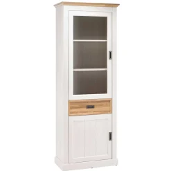 Country Style Vitrinenschrank 76x205x40 cm - Mascus