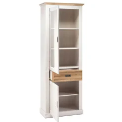 Country Style Vitrinenschrank 76x205x40 cm - Mascus