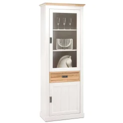 Country Style Vitrinenschrank 76x205x40 cm - Mascus
