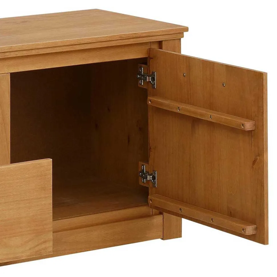 Country TV Board aus Kiefer gebeizt geölt - Tergola