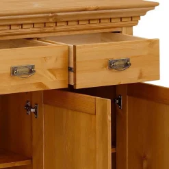 Dekorative Kombi Kommode aus Kiefer massiv - Fausanda