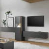 Design Anbauwand fürs Wohnzimmer - Ahilav (dreiteilig)