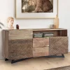 Design Anrichte aus Massivholz - Merlan