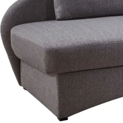 Design Bettcouch in Grau - Maelas