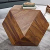 Design Couchtisch aus Sheesham massiv lackiert - Zanadra