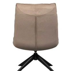 Design Drehsessel in Beige Stoff - Novo