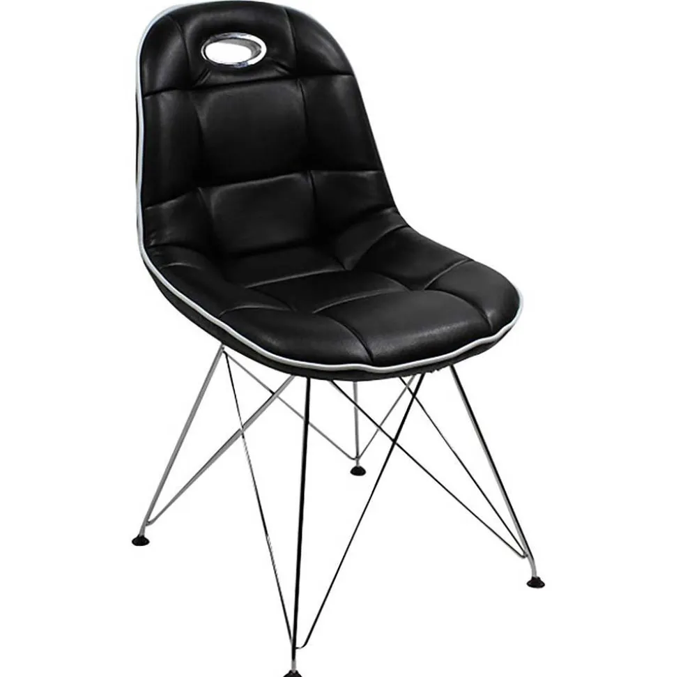 Design Essgruppe in Schwarz & Weiß - Candelcero (fünfteilig)