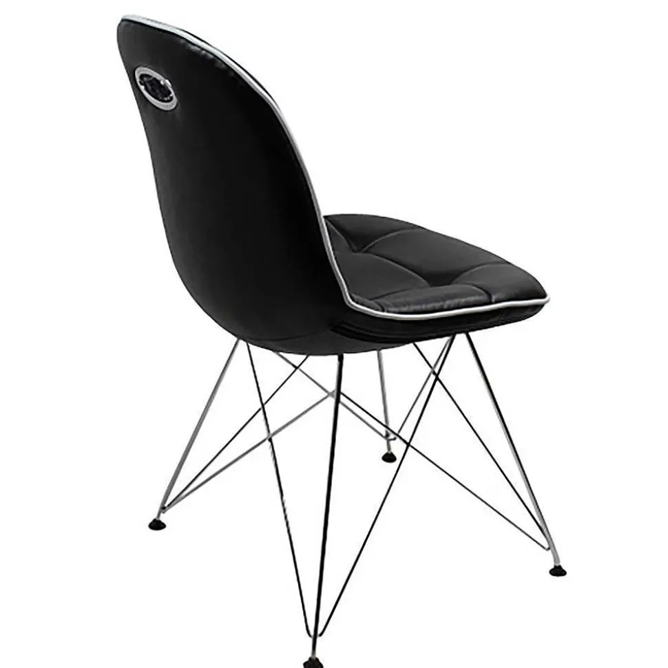 Design Essgruppe in Schwarz & Weiß - Candelcero (fünfteilig)
