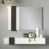 Design Flur Set in Weiß & Schwarz - Riguna (zweiteilig)