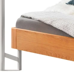 Design Himmelbett in Eiche Natur & Weiß - Risa