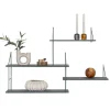 Design Hängerregal mit vier Böden - Asiatino