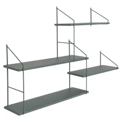 Design Hängerregal mit vier Böden - Asiatino