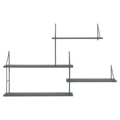 Design Hängerregal mit vier Böden - Asiatino