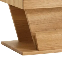 Design Holz Nachttisch Zavatraos mit Zeitungsständer