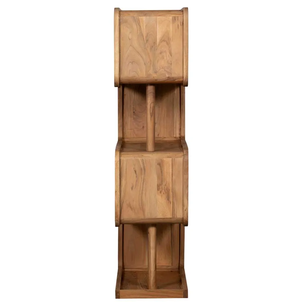 Design Holzregal aus Akazie Massivholz - Selrito