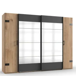 Design Kleiderschrank mit Spiegeln - Enegal
