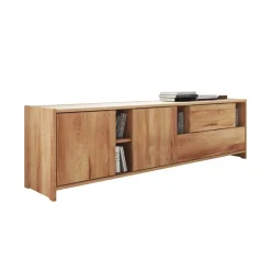 Design Lowboard Salomonia aus Kernbuche Massivholz