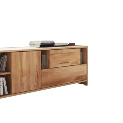Design Lowboard Salomonia aus Kernbuche Massivholz