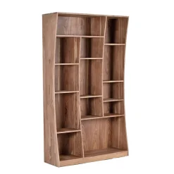 Design Massivholz Bücherregal aus Akazie - Oxeda