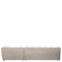 Design Polsterecke in Beigegrau meliert - Biatrore