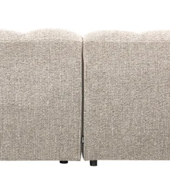 Design Polsterecke in Beigegrau meliert - Biatrore