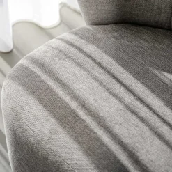 Design Polstersessel in Beige Stoff - Heavy