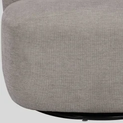 Design Polstersessel in Beige Stoff - Heavy