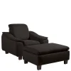 Design Polstersessel in Dunkelbraun - Acristodat