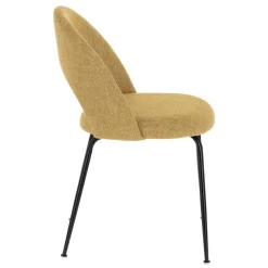 Design Polsterstühle in Gelb - Veneziana (4er Set)