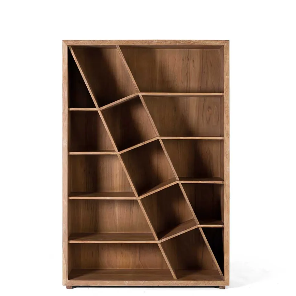 Design Regal aus Akazie Massivholz - Fulivia